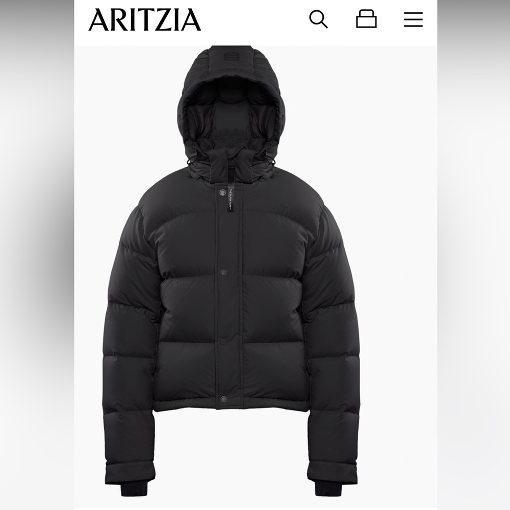ARITZIA THE SUPER RE PUFF CROP JACKET